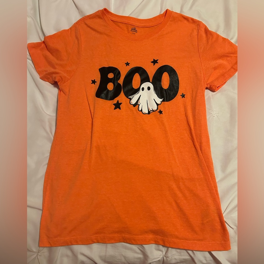 Walmart Orange 'Boo' Graphic T-Shirt